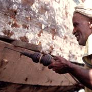 Repairing a dhow