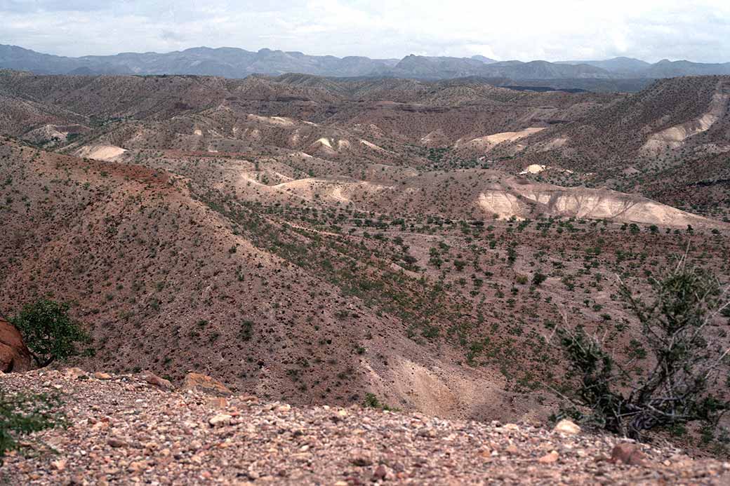 The hills behind Tadjoura