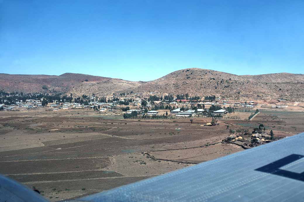 Landing in Aksum