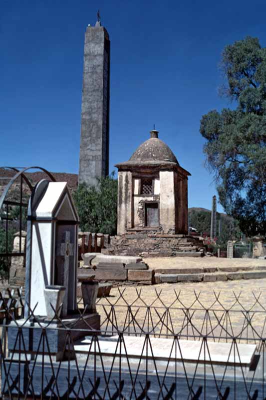 Churchyard, Aksum