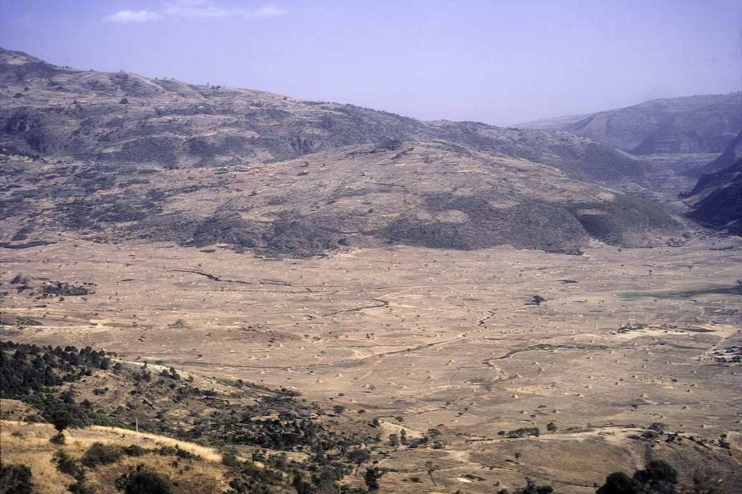 Galetti river valley