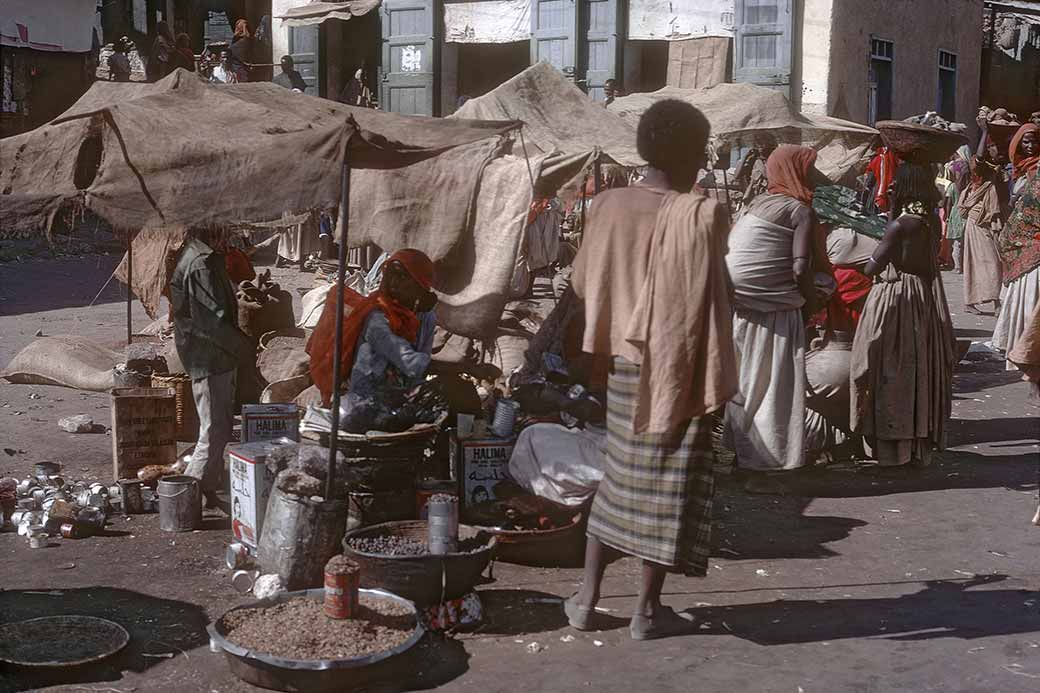 Harar street market