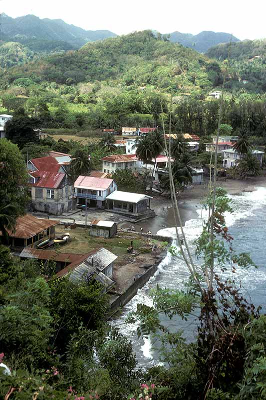 View to Gouyave