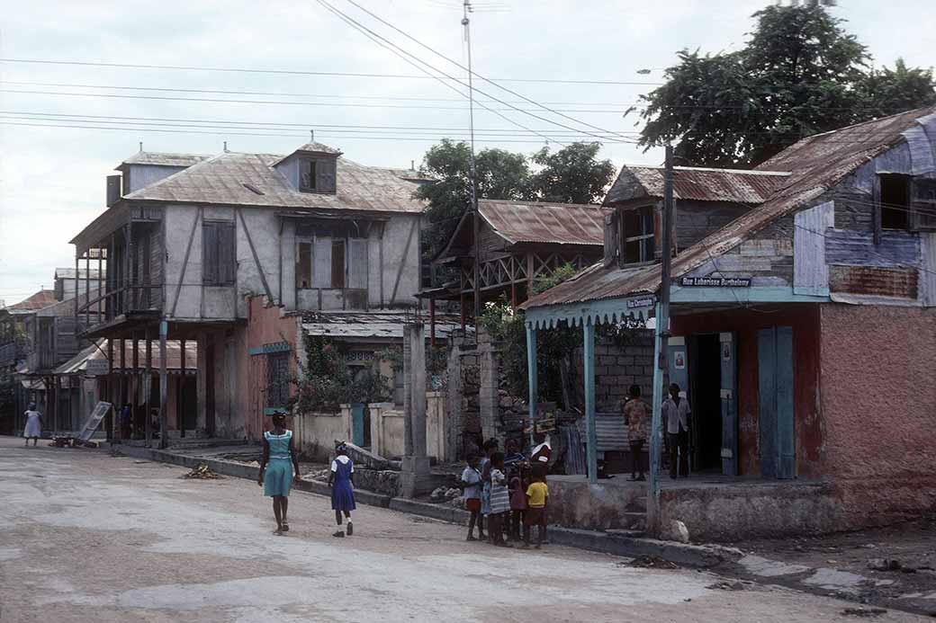 Street corner in St. Marc