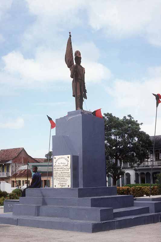 Independence statue