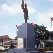 Independence statue