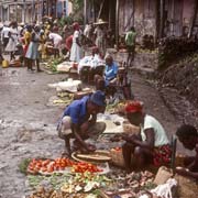 Selling tomatoes