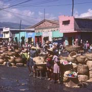 An outdoor market