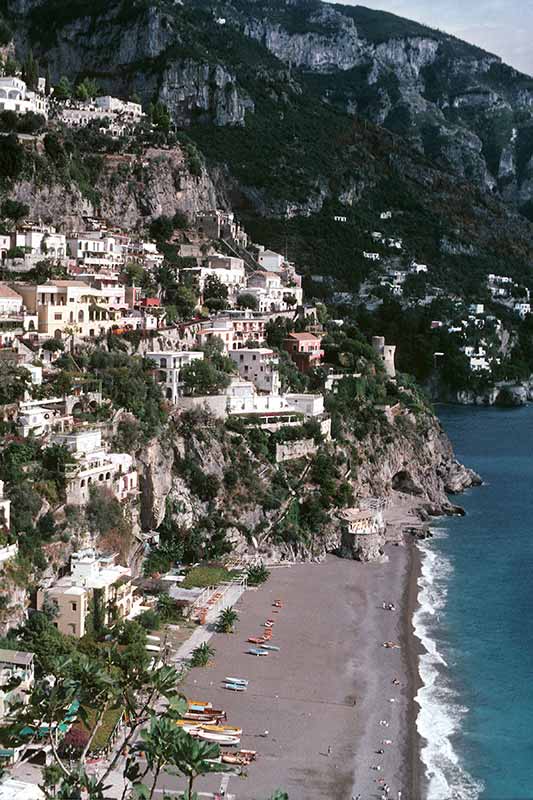 View over Spaggia Grande