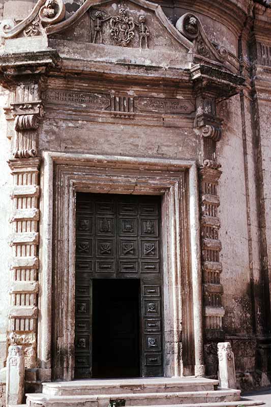 Church entrance