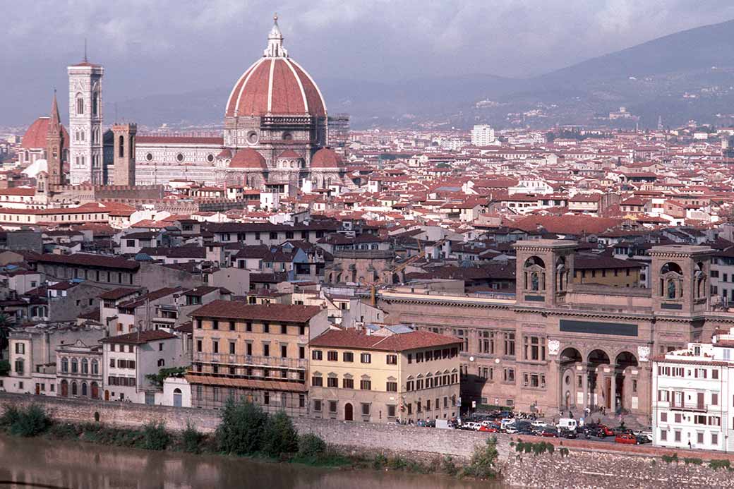 View to the Duomo