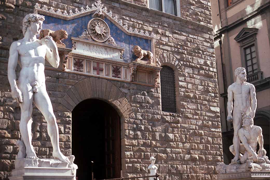 Palazzo Vecchio entrance