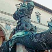 Bronze fountain