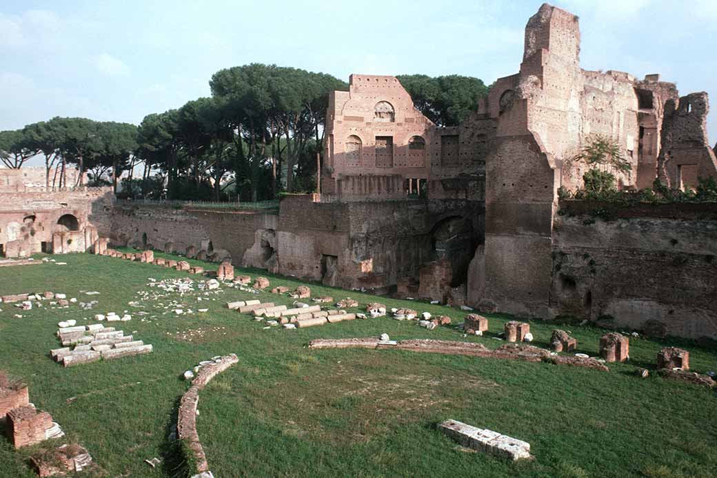 Ruins on Palatine Hill