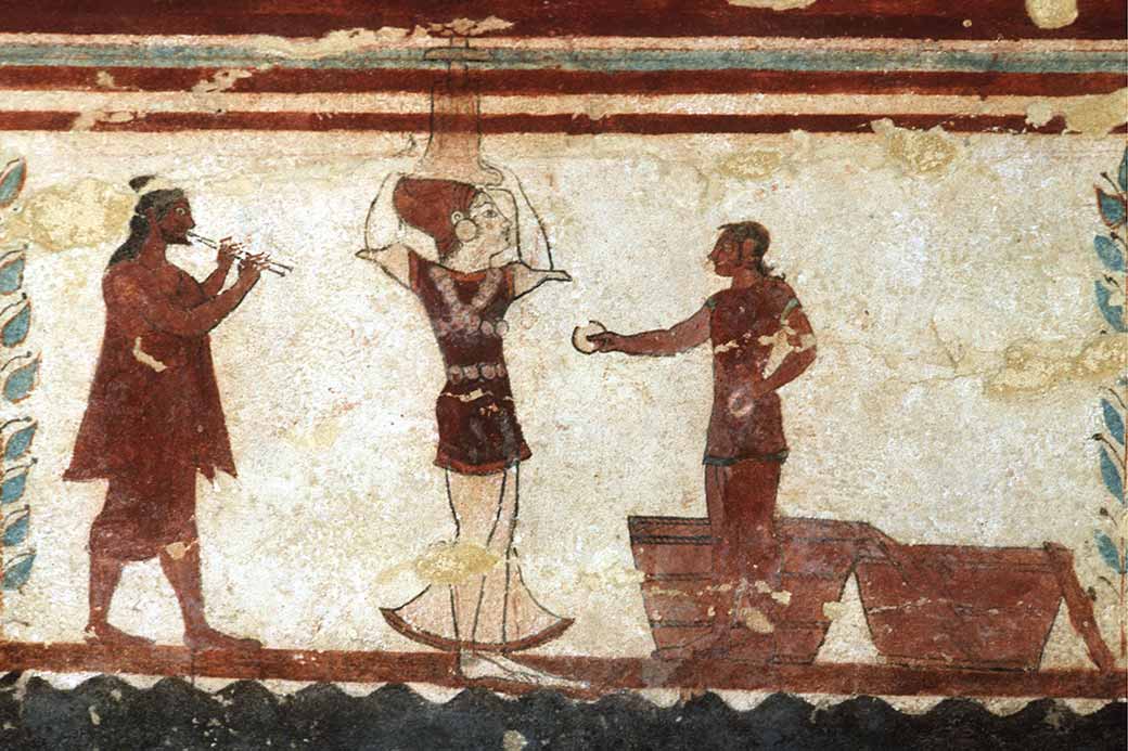 Etruscan painting