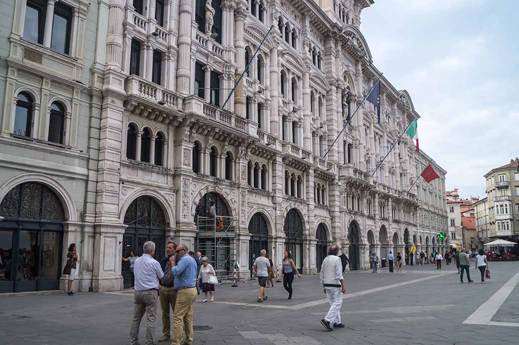 Comune di Trieste, Piazza Unità d'Italia