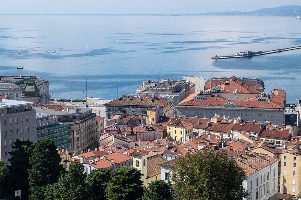 View of Trieste northwest