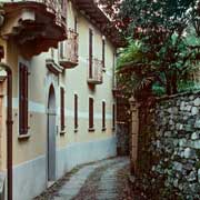 San Giulio island street