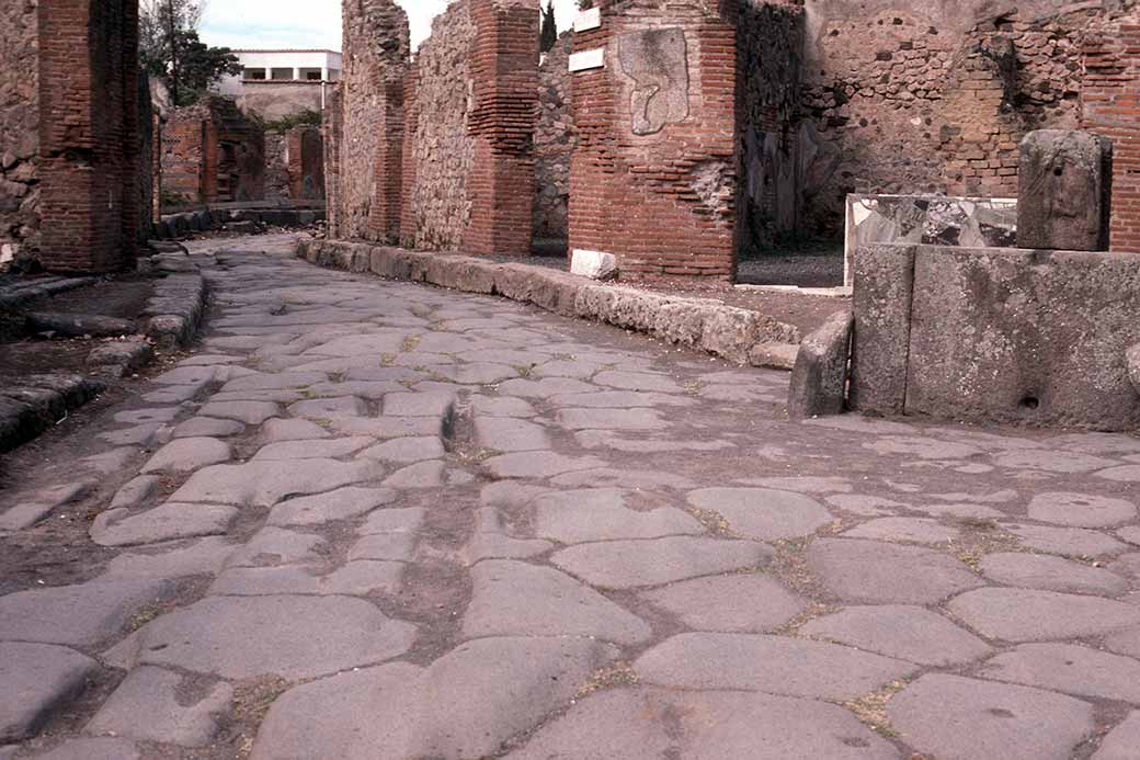 Street in Pompeii