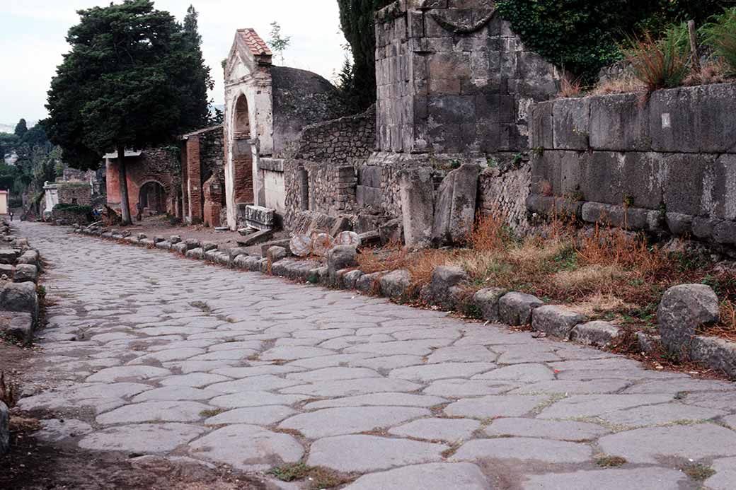 Along the Necropolis