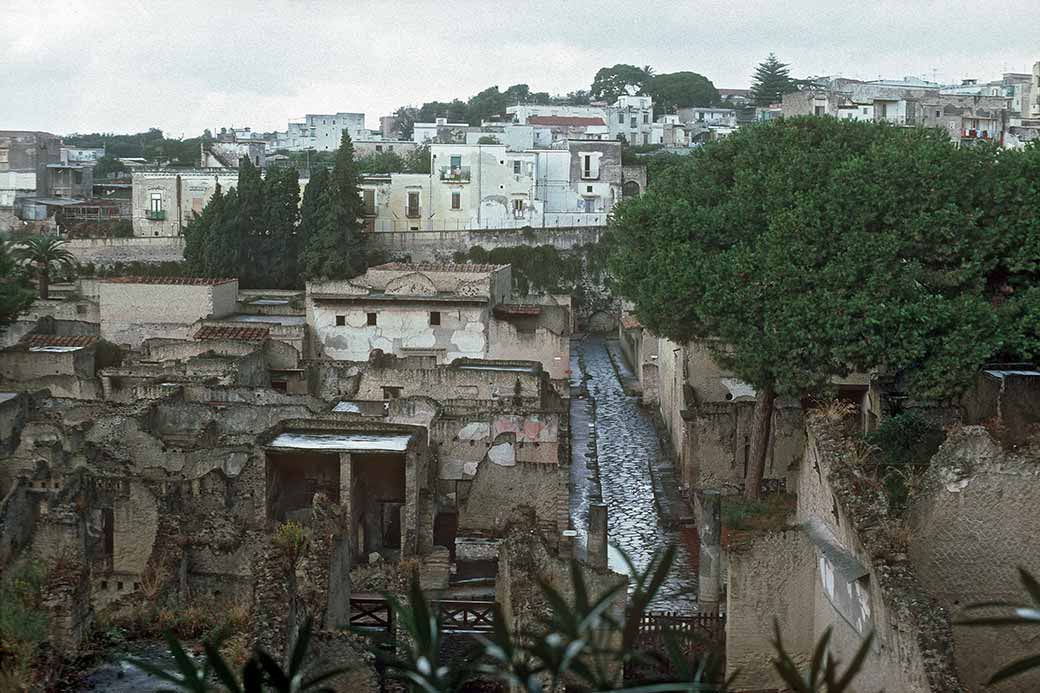 Street in Herculaneum