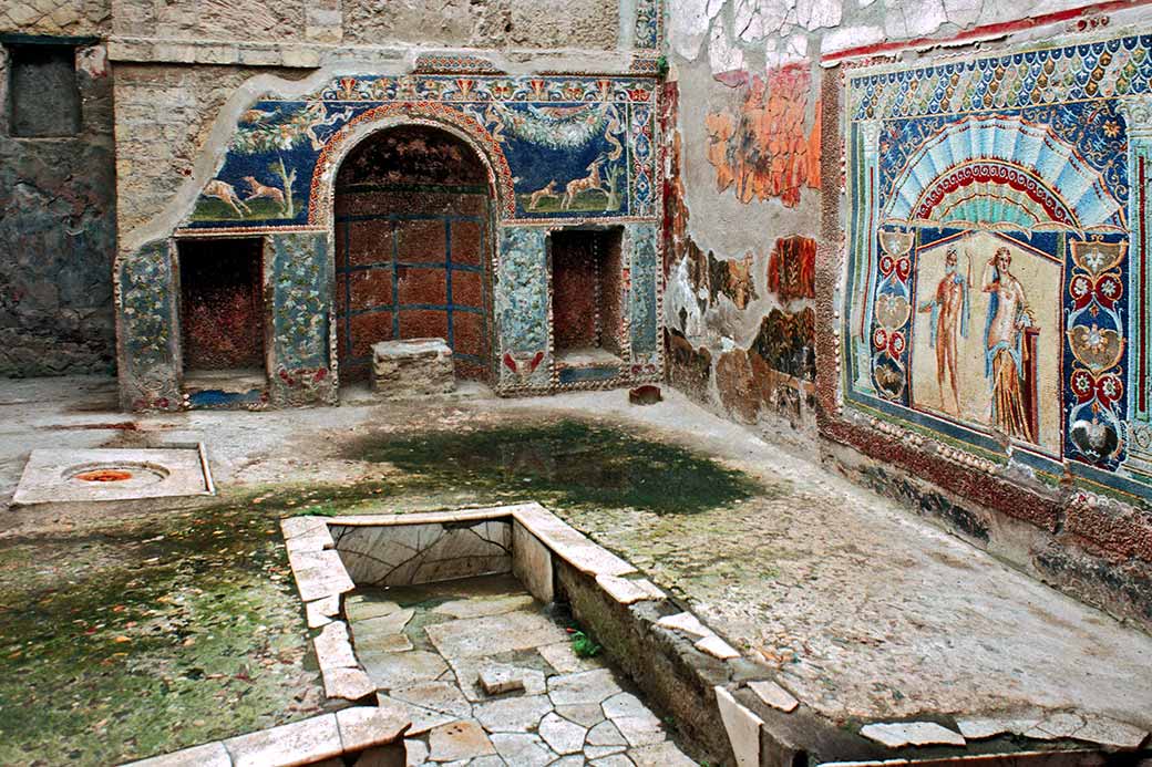 Mosaic atrium, Herculaneum