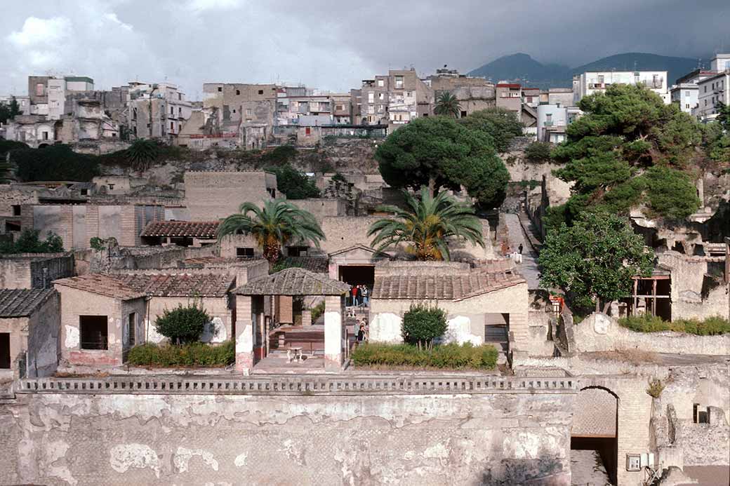 View over Herculaneum