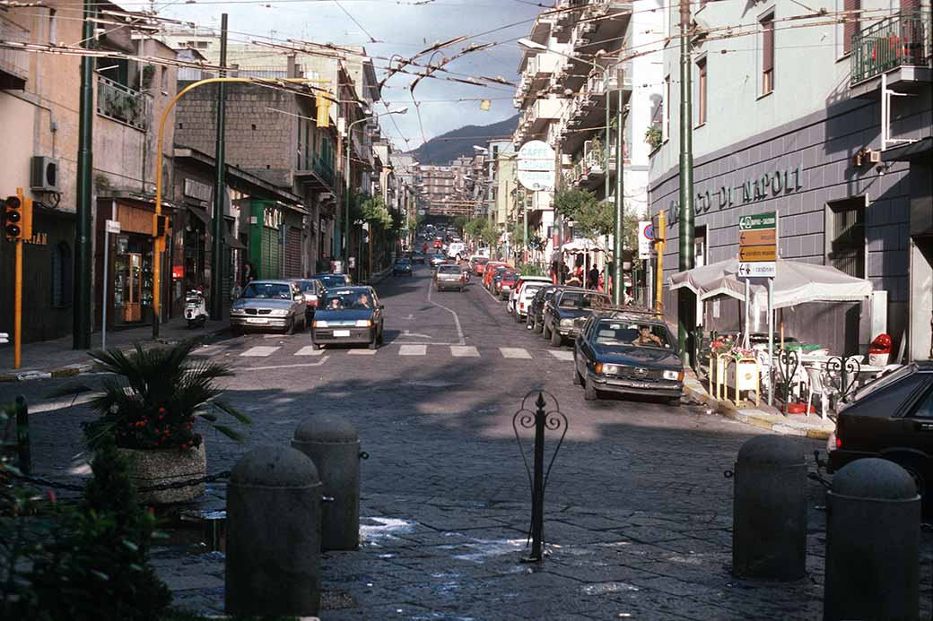 The town of Ercolano