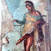 Fresco of Priapus