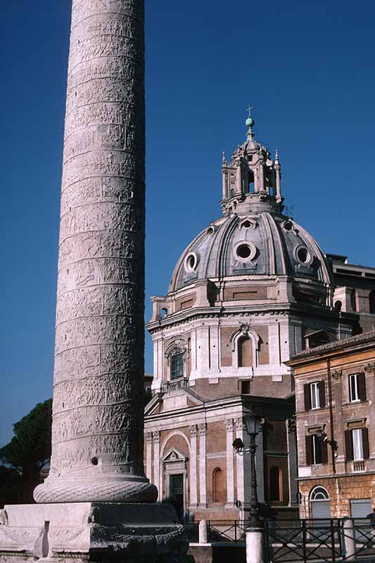 Column and church