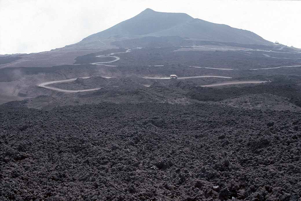 Road to Mount Etna