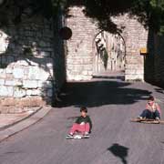 Boys on carts, Erice