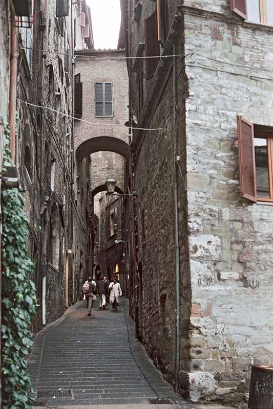 Alley in Perugia