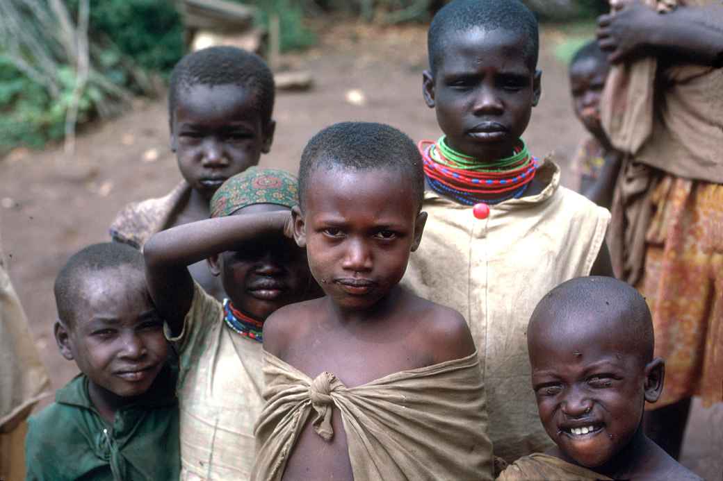 Turkana children