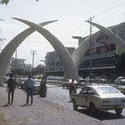 Elephant tusks, Mombasa