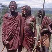 Traditional Maasai moran