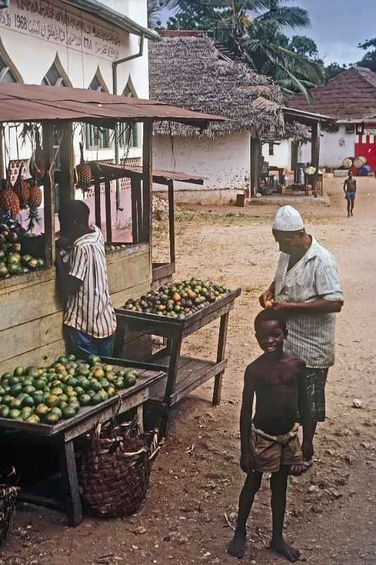 Fruit stall in Kilifi