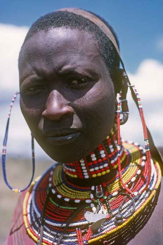 Maasai woman