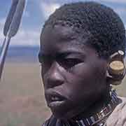 Maasai herd boy