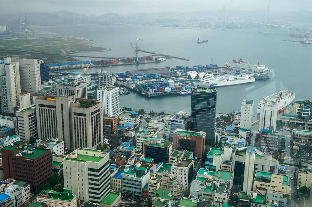 View from Busan Tower