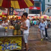 Fruit juice stall