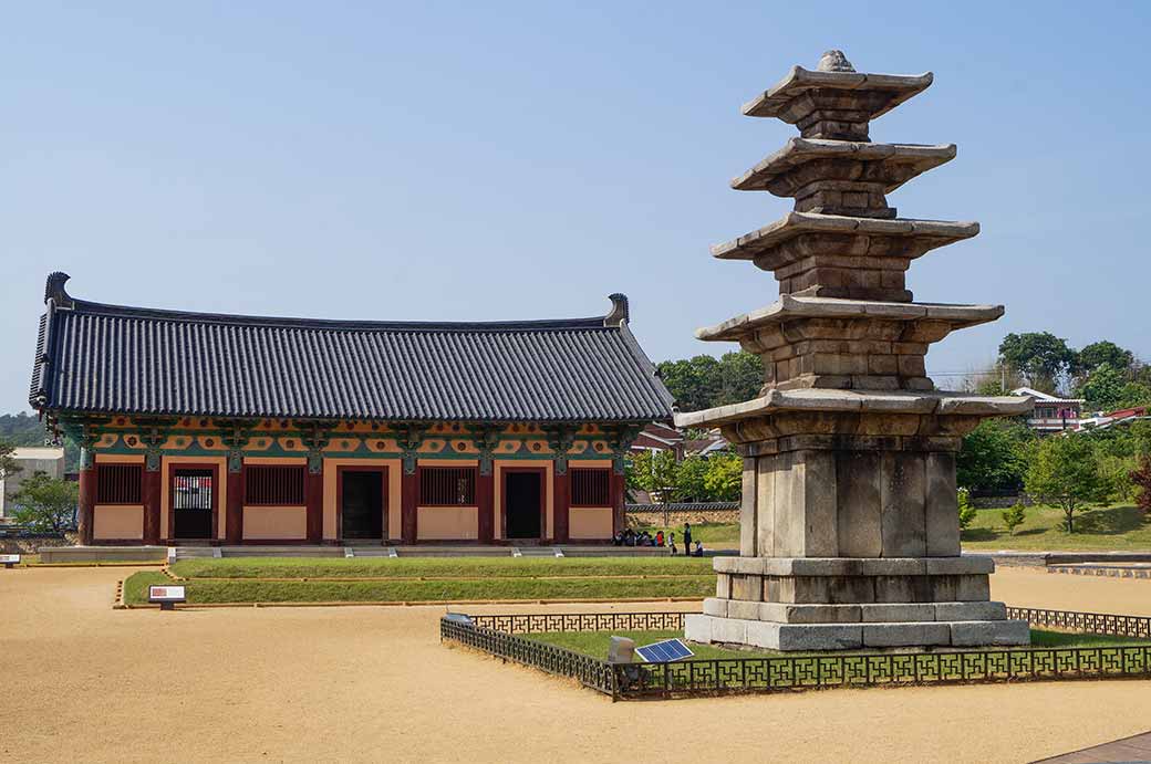 Jeongnimsaji, with pagoda