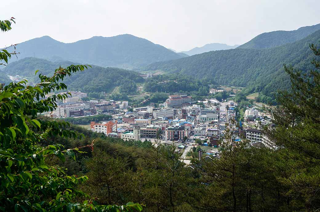 View from Palgakjeong