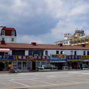 Shopfronts and motels