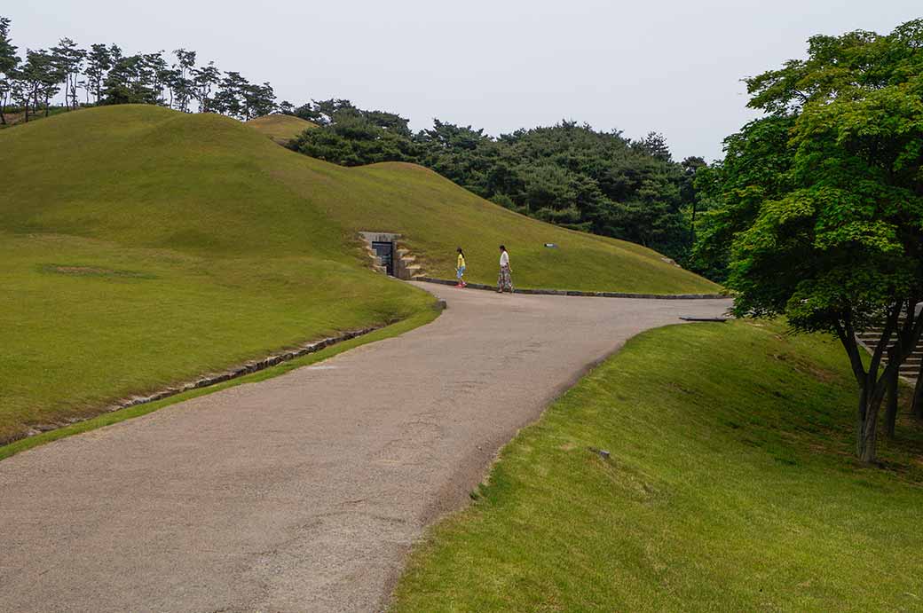 Royal tombs in Gongju