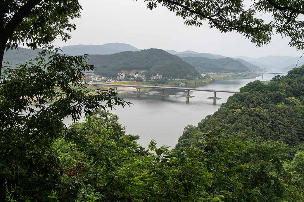 View to Geumgang river
