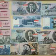 North Korean banknotes