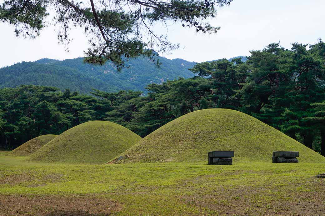 Three Royal tombs