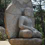 Seated Buddha statue