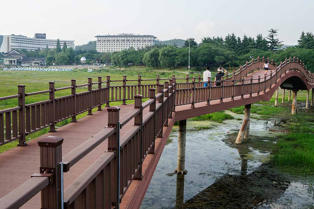 Walkway, Bomun Resort